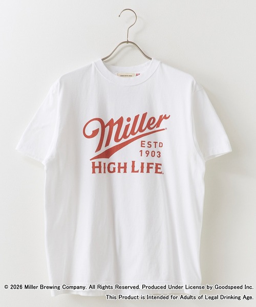 GOOD ROCK SPEED(グッドロックスピード)の「GOOD ROCK SPEED/グッドロックスピード Miller 秋 秋服 2026年秋冬(Tシャツ/カットソー・メンズ・ホワイト・M/L/XL)」の15枚目の写真
