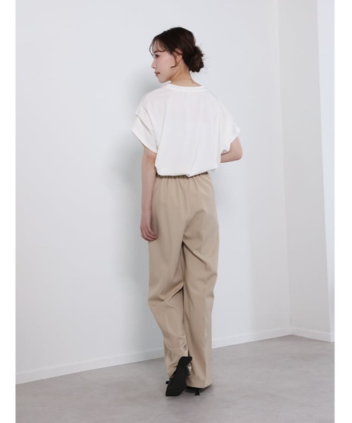 fifth(フィフス)の「ショルダータックカットソー(Tシャツ/カットソー・レディース・ホワイト/ブラック・M)」の9枚目の写真