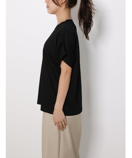 fifth(フィフス)の「ショルダータックカットソー(Tシャツ/カットソー・レディース・ホワイト/ブラック・M)」の15枚目の写真