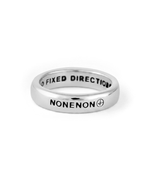 NONENON(ノンノン)の「LOGO PLUMP RNG(3mm) SILVER925(リング・レディース・その他・SMALL/MEDIUM/LARGE)」の3枚目の写真