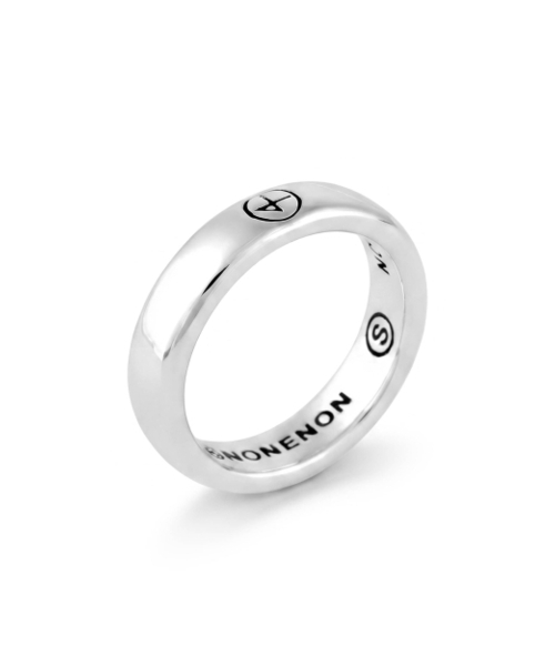 NONENON(ノンノン)の「LOGO PLUMP RNG(3mm) SILVER925(リング・レディース・その他・SMALL/MEDIUM/LARGE)」の4枚目の写真