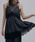 Ameri�i�A�����j�́uMEDI DENIM TOUCH LACE MIX TUNIC CAMISOLE�i�L���~�\�[���j�v�b�u���b�N