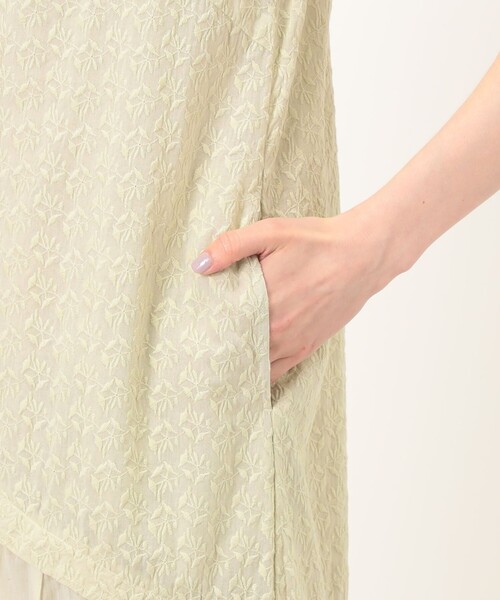 NE QUITTEZ PAS!(ヌキテパ)の「ne Quittez pas Petit Flower ワンピース(ワンピース・レディース・イエロー系その他/ライトブルー/ネイビー・M)」の10枚目の写真