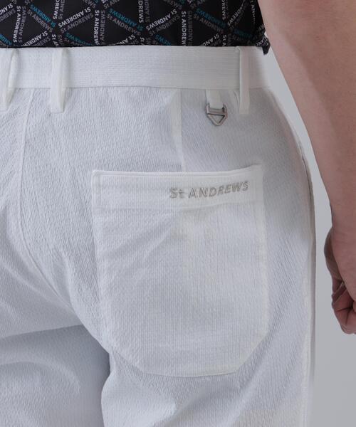 St ANDREWS(セントアンドリュース)の「【St ANDREWS】【ストレッチ】ドビーサッカーパンツ (MENS)(その他パンツ・メンズ・ブラック/ホワイト・L/M)」の19枚目の写真