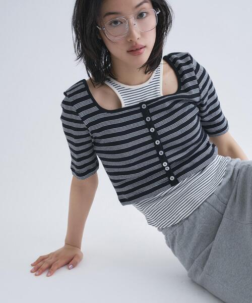 CODE A(コードエー)の「Robert P. Miller*CODE A|twin layer tank set(その他トップス・レディース・レッド系1/ブラック/ライトイエロー系/グレー/ライトブルー・00)」の14枚目の写真