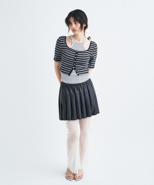 CODE A(コードエー)の「Robert P. Miller*CODE A|twin layer tank set(その他トップス・レディース・レッド系1/ブラック/ライトイエロー系/グレー/ライトブルー・00)」の10枚目の写真
