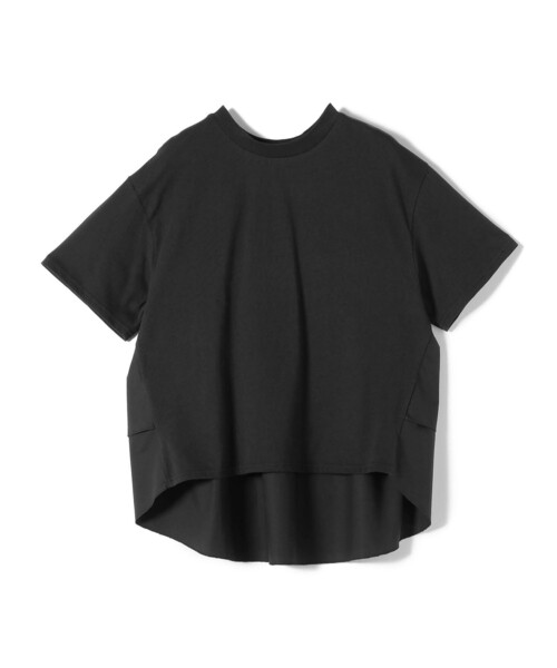 SHIPS Colors(シップス カラーズ)の「SHIPS Colors:〈手洗い可能〉バックティアード デザイン カットソー(Tシャツ/カットソー・レディース・イエロー/ブラック/オフホワイト・ONE SIZE)」の5枚目の写真