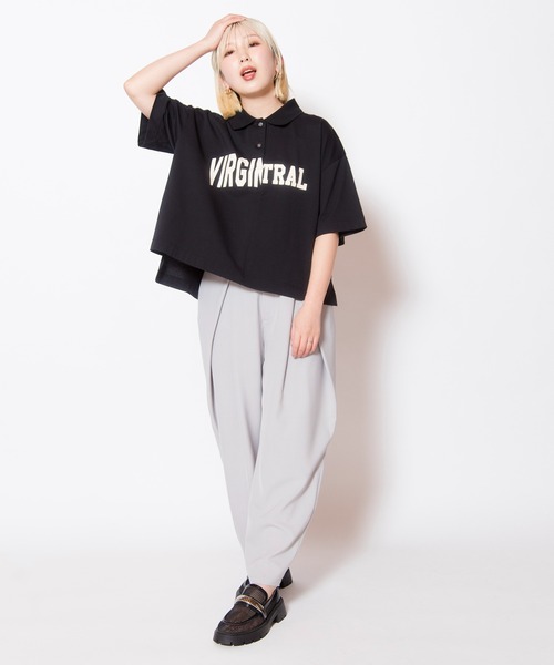 OSMOSIS(オズモーシス)の「タックカーブパンツ(その他パンツ・レディース・ダークグレー/ブラック/ライトグレー・ONE SIZE)」の15枚目の写真