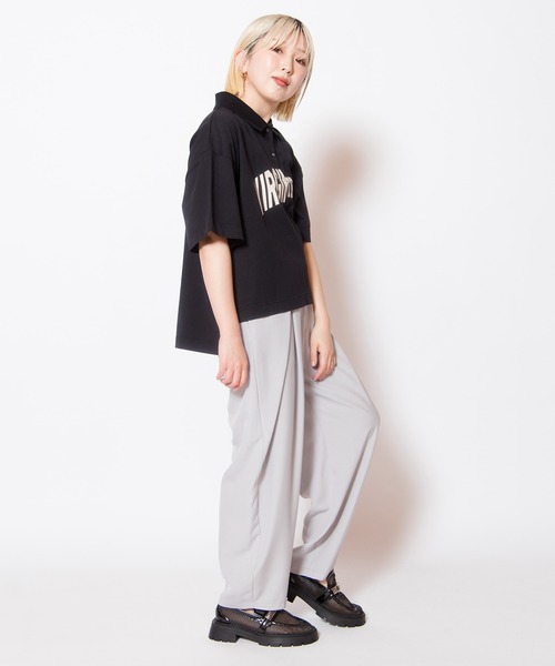 OSMOSIS(オズモーシス)の「タックカーブパンツ(その他パンツ・レディース・ダークグレー/ブラック/ライトグレー・ONE SIZE)」の18枚目の写真