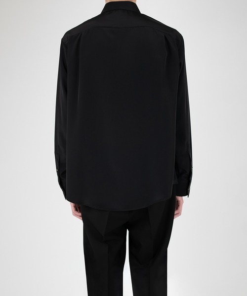 LAD MUSICIAN(ラッドミュージシャン)の「DECHINE STANDARD SHIRT(シャツ/ブラウス・メンズ・ブラック・42)」の3枚目の写真