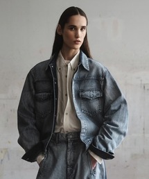 Nomat（ノマット）の「Two-tone Denim Nlouson（テーラードジャケット）」