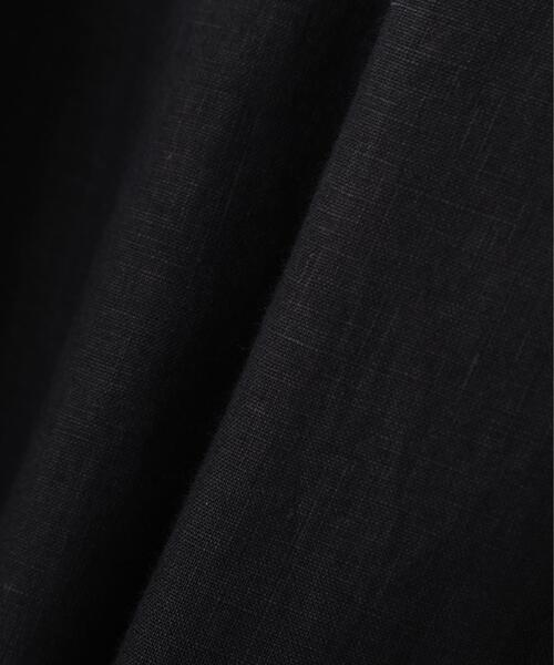 MARGARET HOWELL(マーガレットハウエル)の「LIGHTWEIGHT LINEN(スカート・レディース・ブラック・1)」の4枚目の写真
