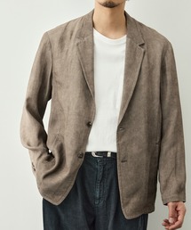 CITY TOKYO | 【CITY TOKYO/シティートーキョー】Fade linen リラックスジャケット(テーラードジャケット)