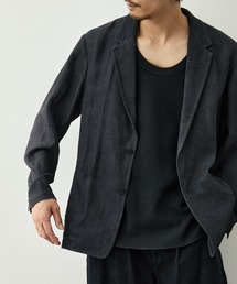 CITY TOKYO（シティトウキョウ）の「【CITY TOKYO/シティートーキョー】Fade linen リラックスジャケット（テーラードジャケット）」