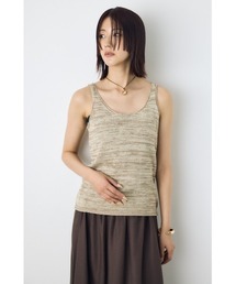 AZUL by moussy | メランジニットキャミソール(キャミソール)