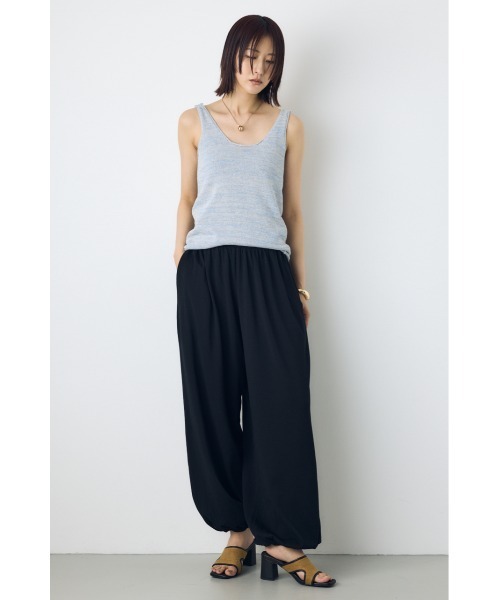 AZUL by moussy(アズールバイマウジー)の「メランジニットキャミソール(キャミソール・レディース・ブルー系その他/ベージュ系その他/イエロー系その他・SMALL/MEDIUM)」の15枚目の写真