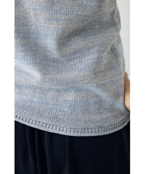 AZUL by moussy(アズールバイマウジー)の「メランジニットキャミソール(キャミソール・レディース・ブルー系その他/ベージュ系その他/イエロー系その他・SMALL/MEDIUM)」の17枚目の写真