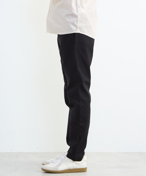 MEN'S MELROSE(メンズメルローズ)の「ハイストレッチスリムテーパードパンツ(チノパンツ・メンズ・ホワイト/ネイビー/ブラック・3/4/5/2)」の7枚目の写真
