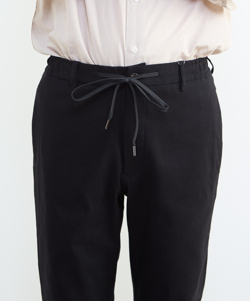 MEN'S MELROSE(メンズメルローズ)の「ハイストレッチスリムテーパードパンツ(チノパンツ・メンズ・ホワイト/ネイビー/ブラック・3/4/5/2)」の10枚目の写真