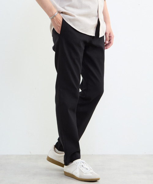MEN'S MELROSE(メンズメルローズ)の「ハイストレッチスリムテーパードパンツ(チノパンツ・メンズ・ホワイト/ネイビー/ブラック・3/4/5/2)」の15枚目の写真
