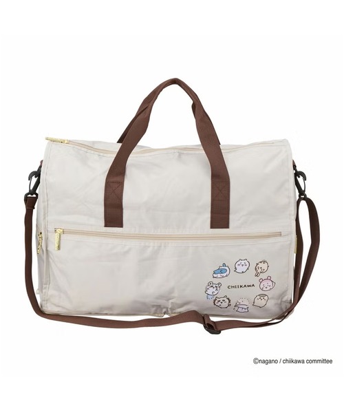SPECIAL PRODUCT DESIGN(スペシャルプロダクトデザイン)の「ちいかわ 折り畳みボストンバッグ(M) ベージュサークル SIFF(ボストンバッグ・レディース・マルチ・FREE)」の2枚目の写真