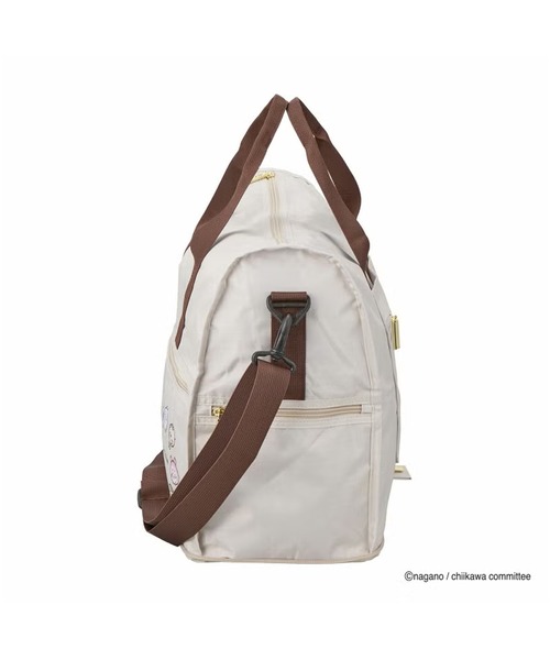 SPECIAL PRODUCT DESIGN(スペシャルプロダクトデザイン)の「ちいかわ 折り畳みボストンバッグ(M) ベージュサークル SIFF(ボストンバッグ・レディース・マルチ・FREE)」の3枚目の写真