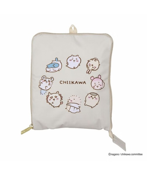 SPECIAL PRODUCT DESIGN(スペシャルプロダクトデザイン)の「ちいかわ 折り畳みボストンバッグ(M) ベージュサークル SIFF(ボストンバッグ・レディース・マルチ・FREE)」の6枚目の写真
