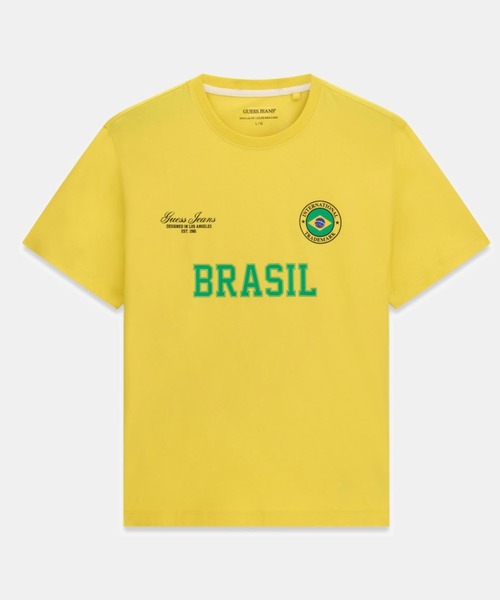 GUESS JEANS(ゲスジーンズ)の「GUESS JEANS World Cup Tee Tシャツ 半袖 ワールドカップ(Tシャツ/カットソー・メンズ・ホワイト×ブルー/レッド/ブルー/イエロー×グリーン/ホワイト・X-LARGE/SMALL/XX-LARGE/LARGE/MEDIUM)」の22枚目の写真