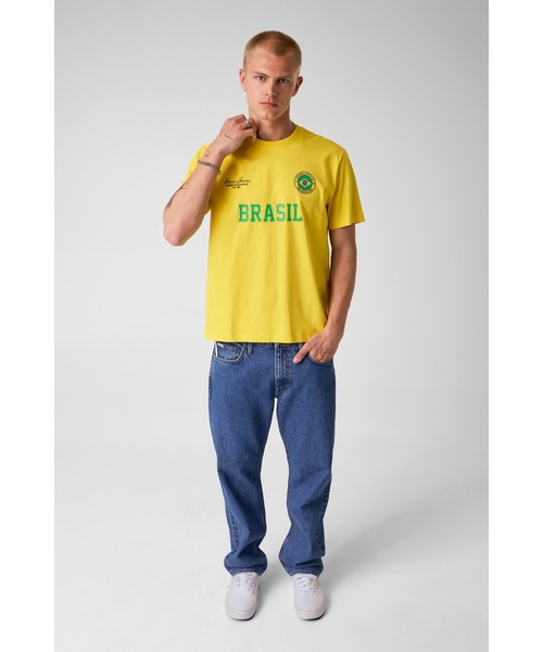 GUESS JEANS(ゲスジーンズ)の「GUESS JEANS World Cup Tee Tシャツ 半袖 ワールドカップ(Tシャツ/カットソー・メンズ・ホワイト×ブルー/レッド/ブルー/イエロー×グリーン/ホワイト・X-LARGE/SMALL/XX-LARGE/LARGE/MEDIUM)」の21枚目の写真
