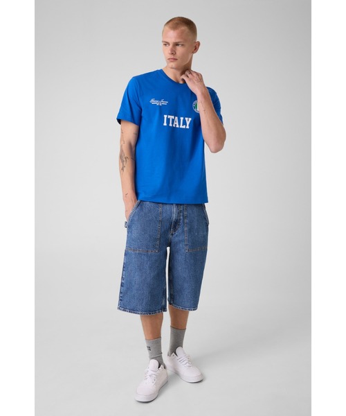 GUESS JEANS(ゲスジーンズ)の「GUESS JEANS World Cup Tee Tシャツ 半袖 ワールドカップ(Tシャツ/カットソー・メンズ・ホワイト×ブルー/レッド/ブルー/イエロー×グリーン/ホワイト・X-LARGE/SMALL/XX-LARGE/LARGE/MEDIUM)」の16枚目の写真
