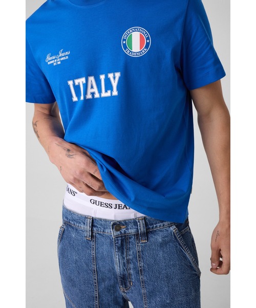 GUESS JEANS(ゲスジーンズ)の「GUESS JEANS World Cup Tee Tシャツ 半袖 ワールドカップ(Tシャツ/カットソー・メンズ・ホワイト×ブルー/レッド/ブルー/イエロー×グリーン/ホワイト・X-LARGE/SMALL/XX-LARGE/LARGE/MEDIUM)」の17枚目の写真
