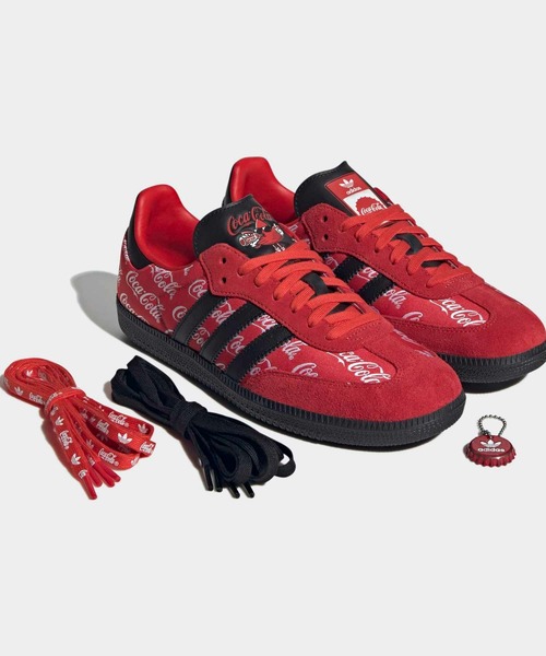 Coca-Cola スニーカー レッド/ブラック SAMBA OG COCA COLA / アディダスオリジナルス adidas Originals