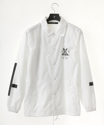 NO ID. | mj3728-NﾀﾌﾀﾍﾟﾝﾀｸﾞﾗﾑﾌﾟﾘﾝﾄｺｰﾁJKT ｼﾞｬｹｯﾄ(ナイロンジャケット)