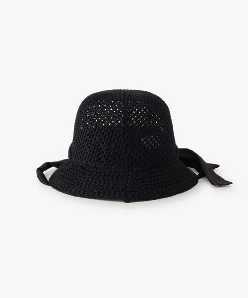 Afternoon Tea（アフタヌーンティー）の「【洗える】紐付きサーモハット（ハット・レディース・ブラック/ブラウン・ONE SIZE）」の7枚目の写真