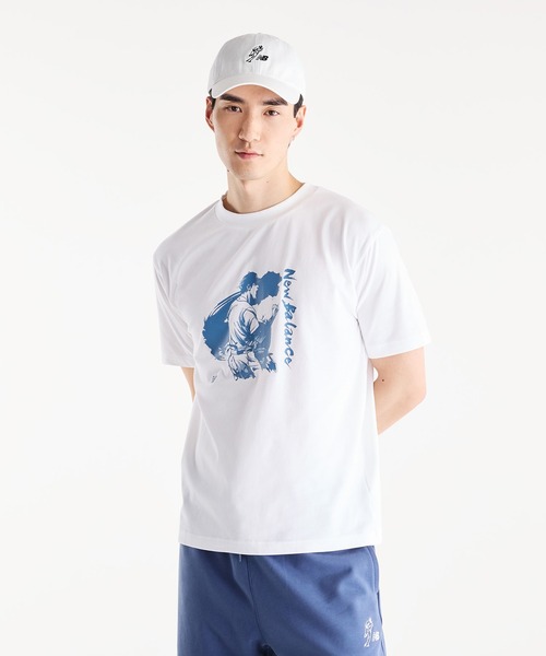 NEW BALANCE(ニューバランス)の「大谷翔平オールウェイズオングラフィックショートスリーブTシャツ(Tシャツ/カットソー・メンズ・ヘザーグレー/ブラック/ホワイト・X-LARGE/LARGE/XXX-LARGE/XX-LARGE/MEDIUM/SMALL)」の2枚目の写真