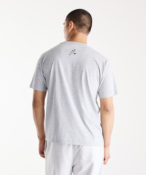 NEW BALANCE(ニューバランス)の「大谷翔平オールウェイズオングラフィックショートスリーブTシャツ(Tシャツ/カットソー・メンズ・ヘザーグレー/ブラック/ホワイト・X-LARGE/LARGE/XXX-LARGE/XX-LARGE/MEDIUM/SMALL)」の12枚目の写真