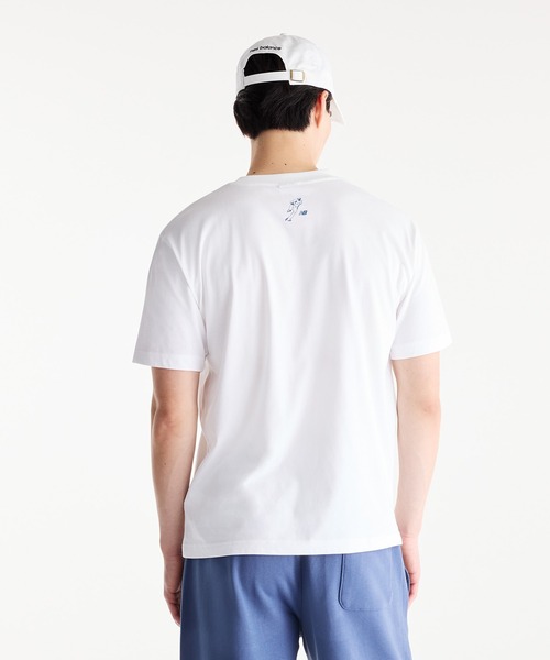NEW BALANCE(ニューバランス)の「大谷翔平オールウェイズオングラフィックショートスリーブTシャツ(Tシャツ/カットソー・メンズ・ヘザーグレー/ブラック/ホワイト・X-LARGE/LARGE/XXX-LARGE/XX-LARGE/MEDIUM/SMALL)」の4枚目の写真