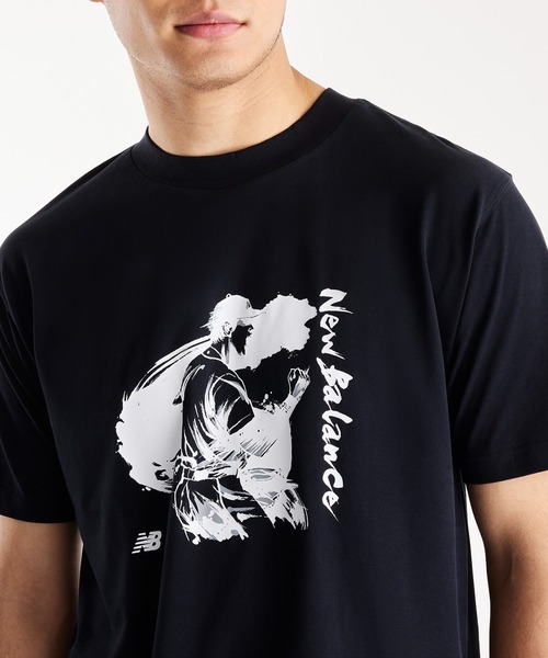 NEW BALANCE(ニューバランス)の「大谷翔平オールウェイズオングラフィックショートスリーブTシャツ(Tシャツ/カットソー・メンズ・ヘザーグレー/ブラック/ホワイト・X-LARGE/LARGE/XXX-LARGE/XX-LARGE/MEDIUM/SMALL)」の9枚目の写真