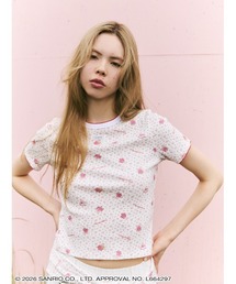 【LILY BROWN】総柄Tシャツ