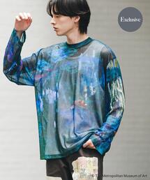 『別注』The Met×SENSE OF PLACE シアーロングTシャツ(モネ)