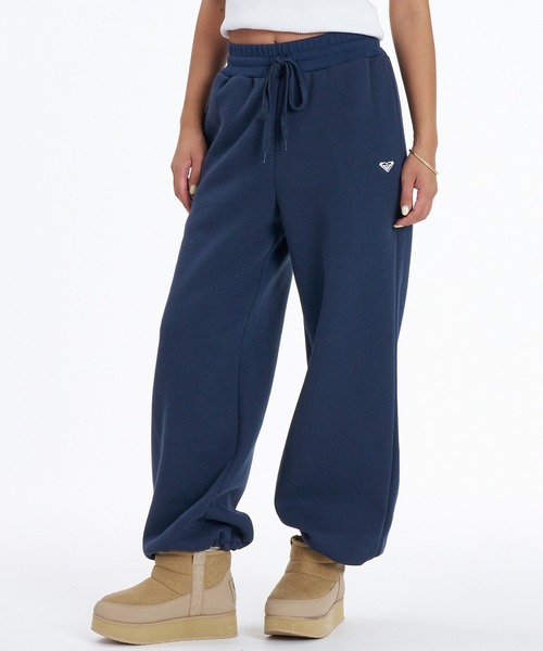 ROXY(ロキシー)の「【ムラサキスポーツ限定】ROXY/ロキシー ワイドスウェットパンツ RPT264620M(その他パンツ・レディース・ネイビー/オフホワイト/レッド・L/M)」の9枚目の写真