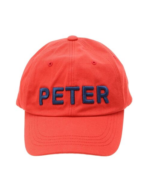 Ungrid(アングリッド)の「MY NAME IS PETER別注 PETER BALL CAP(キャップ・レディース・レッド・FREE)」の5枚目の写真