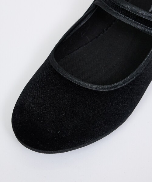 ALBEROLA(アルベローラ)の「【ALBEROLA / アルベローラ】ベロア メリージェーン/バレエシューズ/ベロア(バレエシューズ・レディース・ブラウン/ブラック・23/22/25/24)」の21枚目の写真