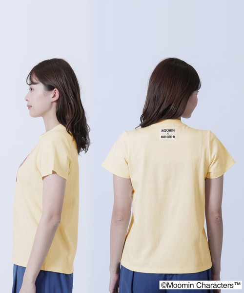 MARY QUANT(マリークワント)の「MOOMIN×MQベーシック Tシャツ(Tシャツ/カットソー・レディース・グリーン/ホワイト/アイボリー・M)」の14枚目の写真