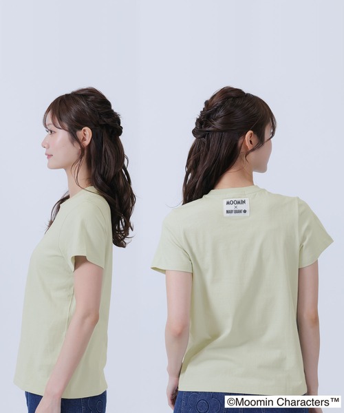 MARY QUANT(マリークワント)の「MOOMIN×MQベーシック Tシャツ(Tシャツ/カットソー・レディース・グリーン/ホワイト/アイボリー・M)」の21枚目の写真