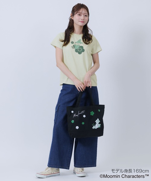 MARY QUANT(マリークワント)の「MOOMIN×MQベーシック Tシャツ(Tシャツ/カットソー・レディース・グリーン/ホワイト/アイボリー・M)」の22枚目の写真