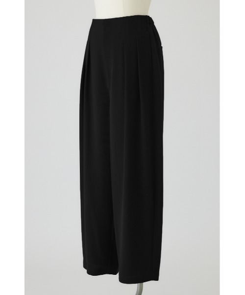 RIM.ARK(リムアーク)の「Georgette tuck PT(ジョーゼットタックパンツ)(その他パンツ・レディース・カーキ/ネイビー/ブラック・38/36)」の4枚目の写真
