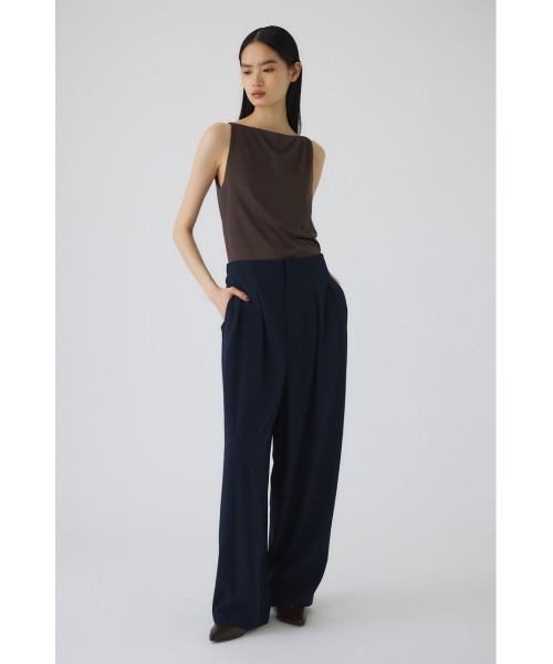RIM.ARK(リムアーク)の「Georgette tuck PT(ジョーゼットタックパンツ)(その他パンツ・レディース・カーキ/ネイビー/ブラック・38/36)」の20枚目の写真