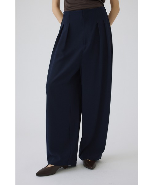 RIM.ARK(リムアーク)の「Georgette tuck PT(ジョーゼットタックパンツ)(その他パンツ・レディース・カーキ/ネイビー/ブラック・38/36)」の18枚目の写真