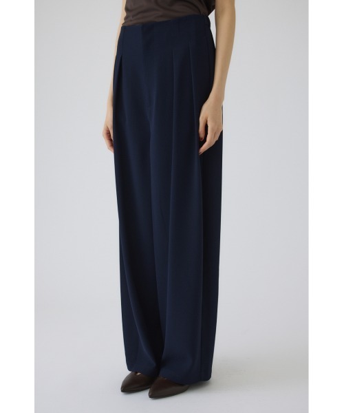 RIM.ARK(リムアーク)の「Georgette tuck PT(ジョーゼットタックパンツ)(その他パンツ・レディース・カーキ/ネイビー/ブラック・38/36)」の12枚目の写真